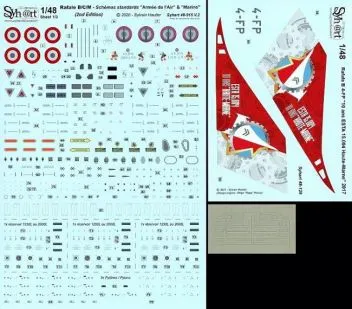 SY48129 Rafale B Jubiläumsmarkierungen ESTA