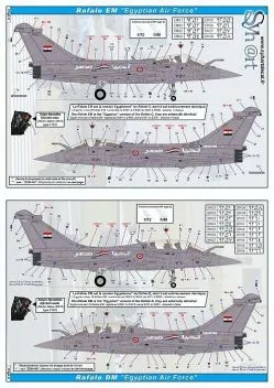 SY72918 Rafale Exportversionen (Ägypten, Indien, Katar)