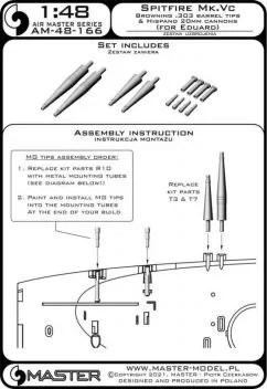 AM48166 Spitfire Mk.Vc Bewaffnung