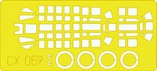 EDCX059 Bf 110 C/D Paint Mask