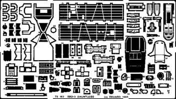 ED72192 SBD-3 Dauntless Detail Set