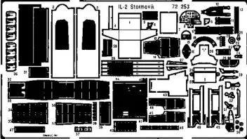 ED72253 Il-2m3 Stormovik Detail Set