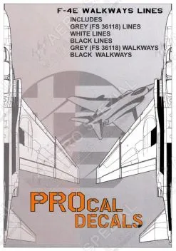 PRO320102 F-/RF-4 Phantom II Walkways