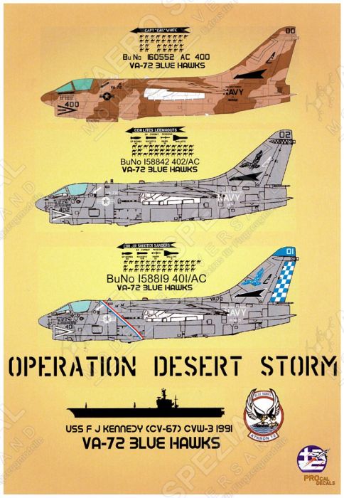 PRO48103 A-7E Corsair II Operation Desert Storm