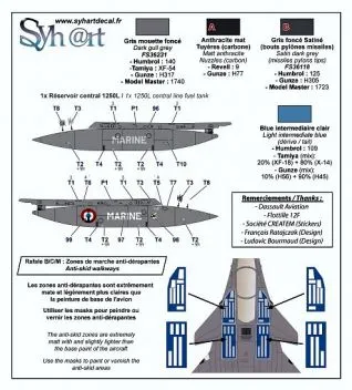 SY72127 Rafale M 70 Jahre Flottille 12F