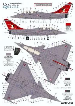 SY72131 Rafale B 100 Years SPA 167 Cigogne de Romanet