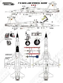 FTD48092 A-4 Skyhawk, F-5 Tiger II & F-16 Viper TOPGUN, VF-126, VFC-13, VFC-111