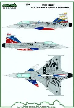 MOD48159 JAS 39C Gripen 100 Years of Aviation/NATO Tiger Meet 2018