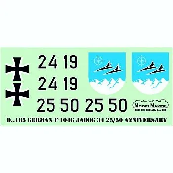 MOD48185 F-104G Starfighter JaboG 34 Anniversary Finish