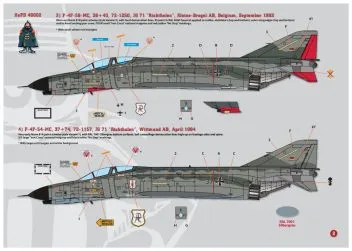 HOPD48002 F-4F Phantom II Deutsche Luftwaffe in Norm 81A/B-Tarnung