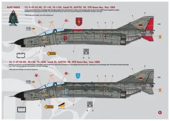 HOPD48002 F-4F Phantom II Deutsche Luftwaffe in Norm 81A/B-Tarnung