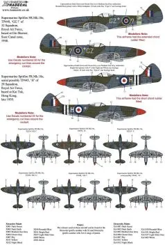 XD48230 Spitfire FR.18e
