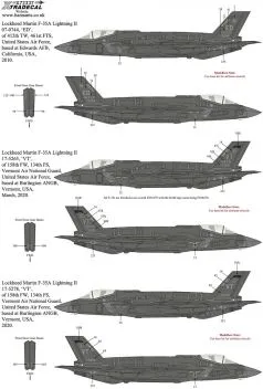 XD72337 F-35A/B Lightning II U.S. Air Force/U.S. Marines
