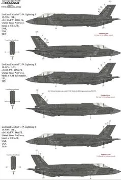 XD72337 F-35A/B Lightning II U.S. Air Force/U.S. Marines