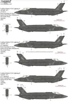 XD72338 F-35A/B Lightning II Worldwide Collection