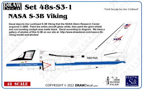 DRD4814 S-3B Viking NASA