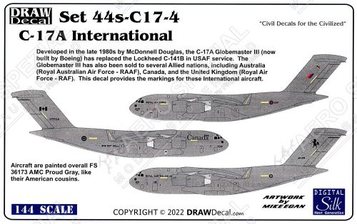 DRD4405 C-17A Globemaster III International Air Forces