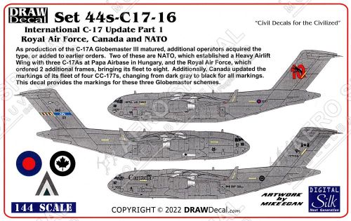 DRD4407 C-17A Globemaster III International Air Forces Update