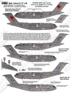 DRD4407 C-17A Globemaster III International Air Forces Update