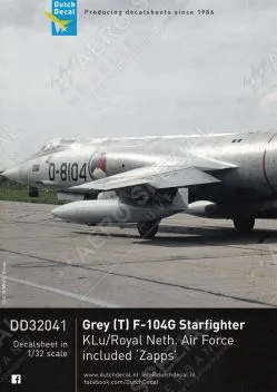 DD32041 F-/TF-104G Starfighter in Grau