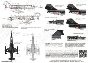 DD32041 F-/TF-104G Starfighter in Grau