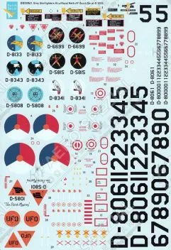 DD32041 F-/TF-104G Starfighter in Grau