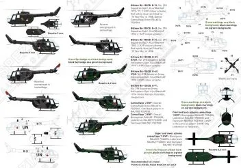 DD48081 Bo 105, Beechcraft TC-45, Curtiss CM-21/22, F-86 & Sea Hawk