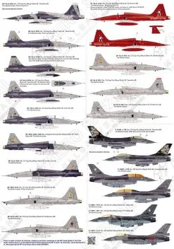 DD48082 NF-5A/B & F-16AM/BM niederländische Luftwaffe