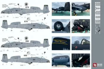 TB37009 A-10C Thunderbolt II 163rd FS Blacksnakes