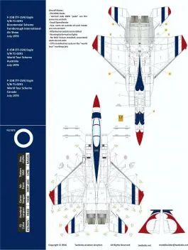 TB48253 F-15B (TF-15A) Bicentennial Eagle