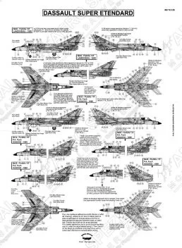 BD72129 Super Etendard (Flottille 11F, 14F & 17F)
