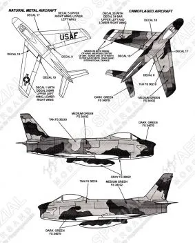 CHD3201 F-86H & QF-86H Sabre