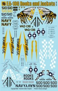 TB48278 EA-18G Growler Rooks & Yellow Jackets