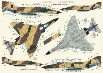 DXM48051 F-/RF-4E Phantom II griechische und iranische Luftwaffe