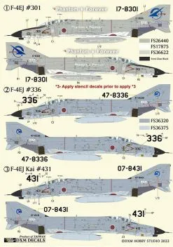 DXM72048 F-4EJ & F-4EJ Kai Phantom II ADTW letzter Flug