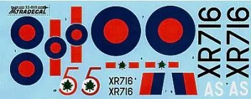XD32010 Lightning F.3 No. 5 Squadron