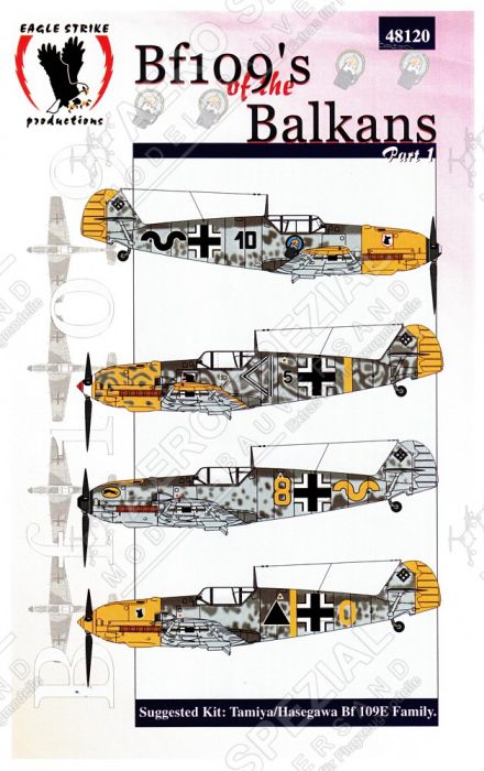 EGS48120 Bf 109 E auf dem Balkan Teil 1