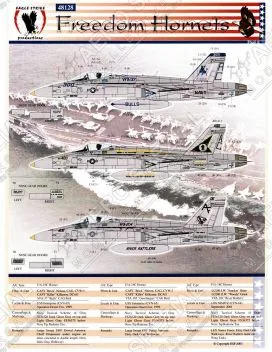 EGS48128 F/A-18C Hornet VFA-37, VFA-105 & VFA-204