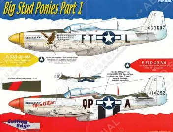 CED32080 P-51D Mustang Big Stud Ponies Part 1