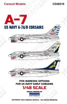 CD48216 A-7A/B Corsair II U.S. Navy