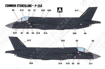 CD48225 F-35A Lightning II & F-35I Adir