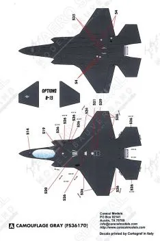 CD48225 F-35A Lightning II & F-35I Adir