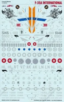CD48225 F-35A Lightning II & F-35I Adir