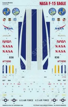 CD72129 F-15 Eagle NASA