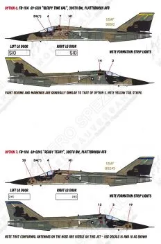 CD72134 FB-111A Aardvark SIOP Camouflage