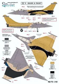 SY48142 Rafale C 10 Jahre Rafale Solo Display
