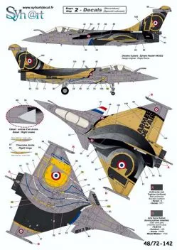 SY48142 Rafale C 10 Jahre Rafale Solo Display
