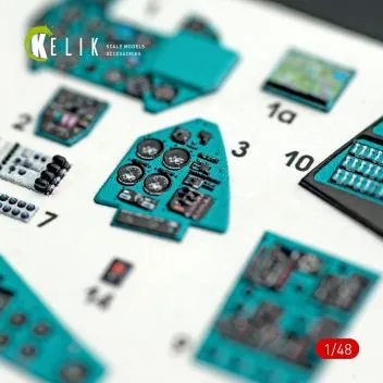 K48023 Mi-24V Hind-E 3D Printed Cockpit Details