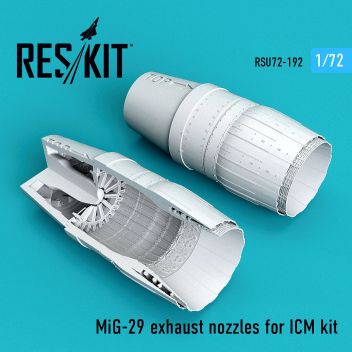 RSU720192 MiG-29 Fulcrum Exhaust Nozzles