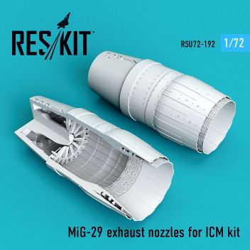 RSU720192 MiG-29 Fulcrum Schubdüsen